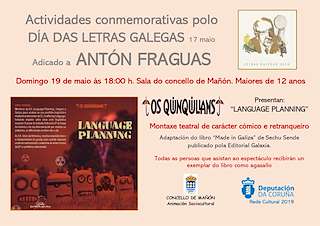 Fechas, información, programa, cartel, imágenes, mapa y ubicación de Día das Letras Galegas   en  Mañón