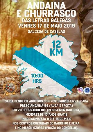 Fechas, información, programa, cartel, imágenes, mapa y ubicación de Día das Letras Galegas   en  Salceda de Caselas