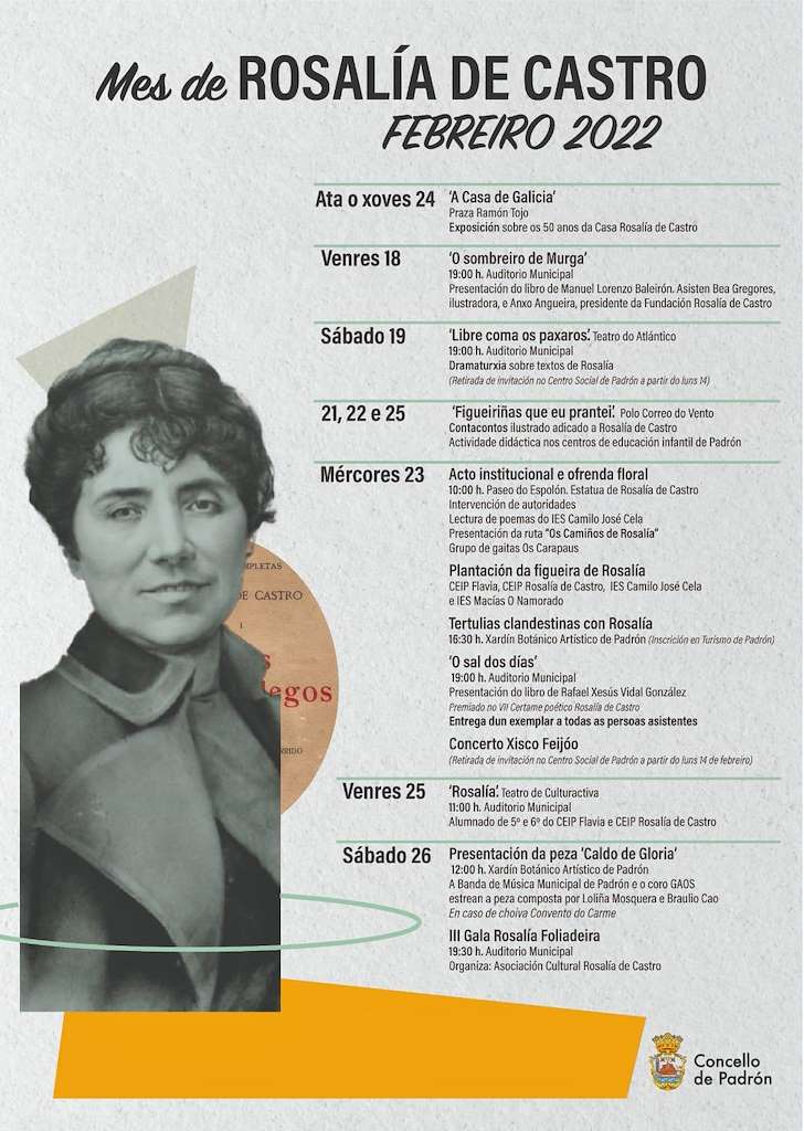 Día de Rosalía de Castro en Padrón