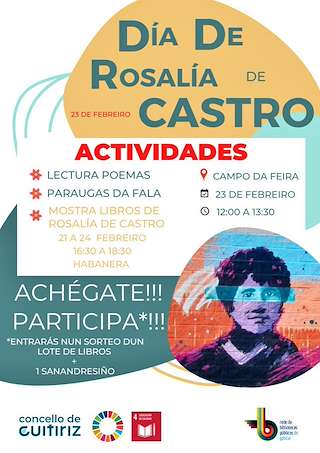 Fechas, información, programa, cartel, imágenes, mapa y ubicación de Día de Rosalía  en  Guitiriz