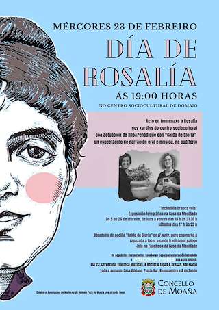 Fechas, información, programa, cartel, imágenes, mapa y ubicación de Día de Rosalía  en  Moaña