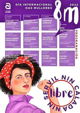 Fechas, información, programa, cartel, imágenes, mapa y ubicación de Día Internacional da Muller  en  Ames