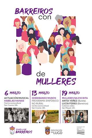 Fechas, información, programa, cartel, imágenes, mapa y ubicación de Día Internacional da Muller  en  Barreiros