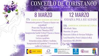 Fechas, información, programa, cartel, imágenes, mapa y ubicación de Día Internacional da Muller  en  Coristanco
