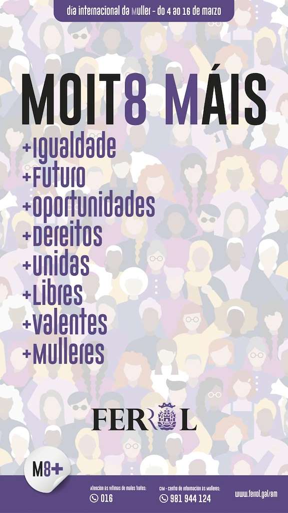 Día Internacional da Muller en Ferrol