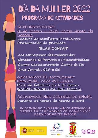 Fechas, información, programa, cartel, imágenes, mapa y ubicación de Día Internacional da Muller  en  Maceda