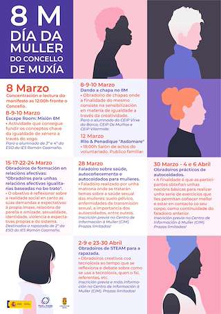 Fechas, información, programa, cartel, imágenes, mapa y ubicación de Día Internacional da Muller  en  Muxía