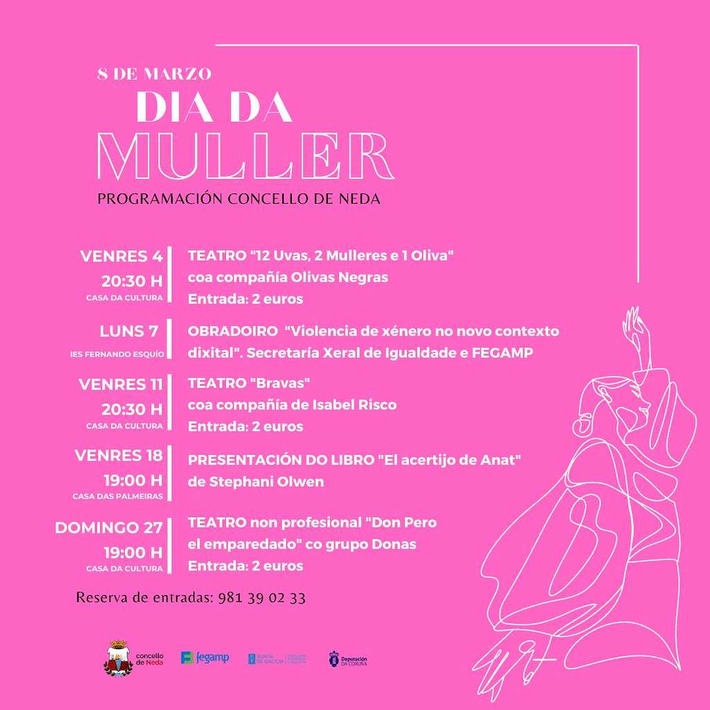 Día Internacional da Muller  en Neda