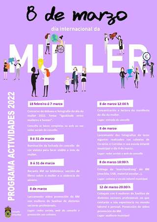Fechas, información, programa, cartel, imágenes, mapa y ubicación de Día Internacional da Muller  en  O Saviñao