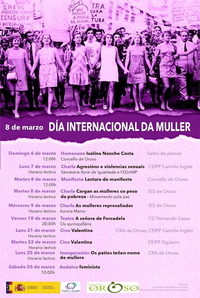 Día Internacional da Muller en Oroso