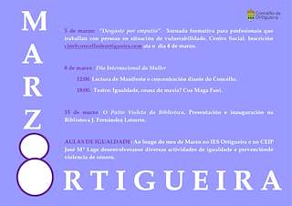 Fechas, información, programa, cartel, imágenes, mapa y ubicación de Día Internacional da Muller  en  Ortigueira