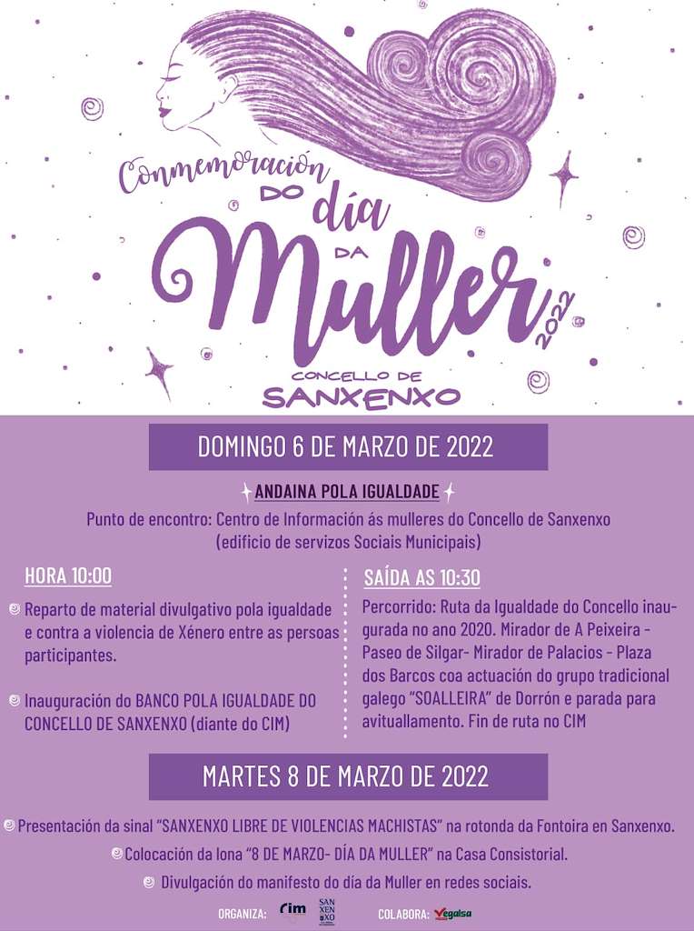 Día Internacional da Muller (2025) en Sanxenxo