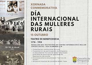 Fechas, información, programa, cartel, imágenes, mapa y ubicación de Día Internacional das Mulleres Rurais  en  Ortigueira