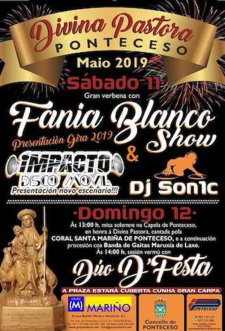Divina Pastora en Ponteceso