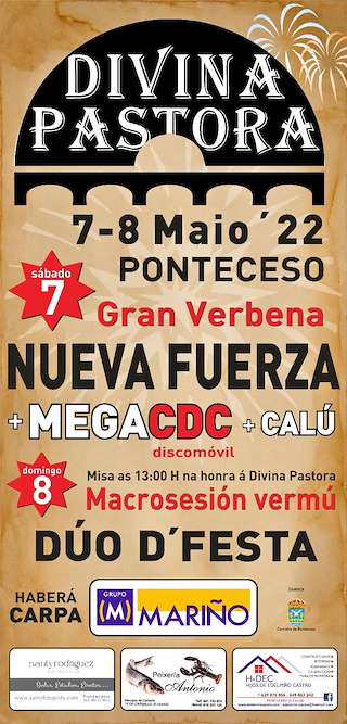 Fechas, información, programa, cartel, imágenes, mapa y ubicación de Divina Pastora   en  Ponteceso
