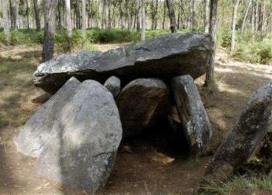 Dolmen Pedra da Arca en Malpica de Bergantiños