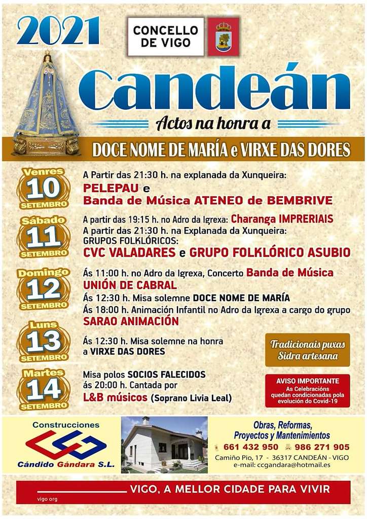 Dulce Nombre de María de Candeán (2024) en Vigo