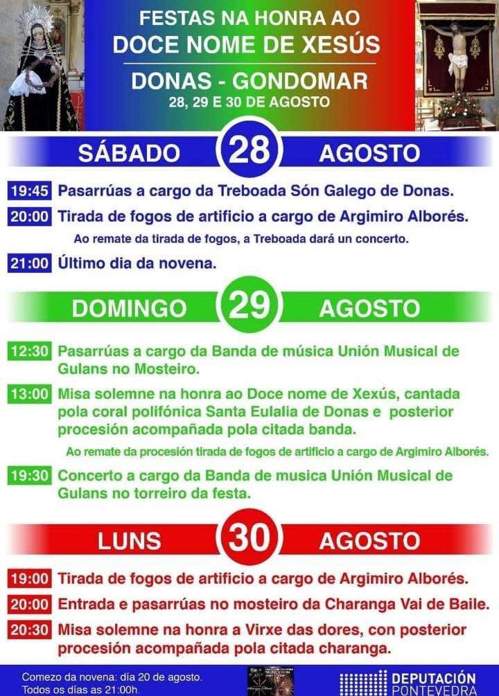 Dulce Nome de Xesús de Donas en Gondomar