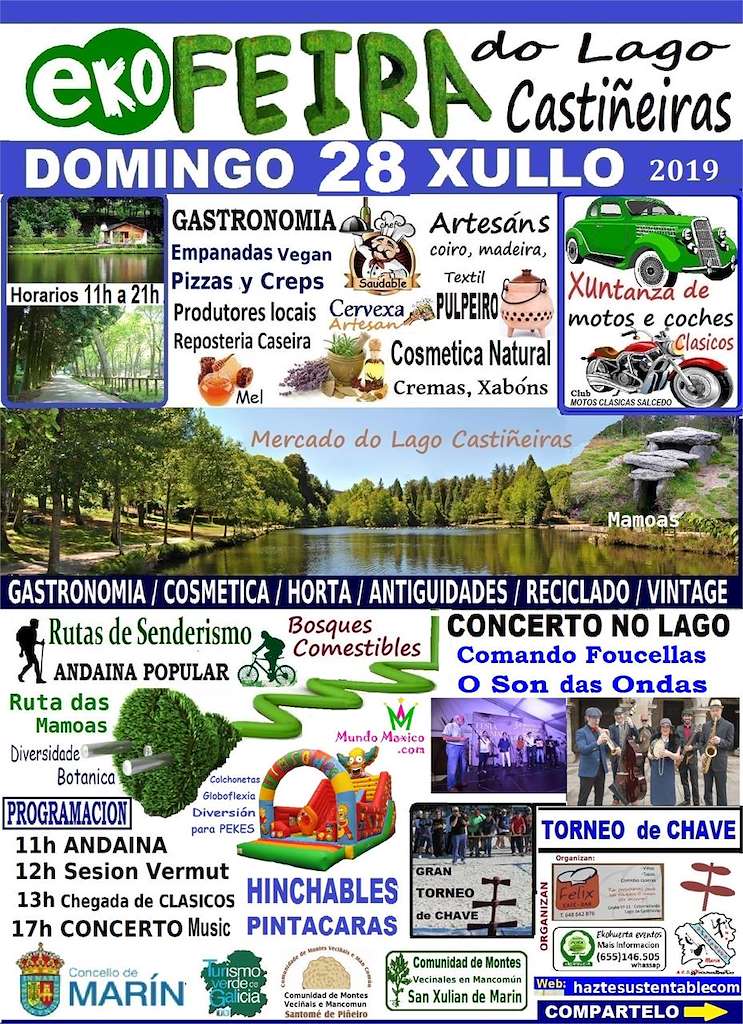 EcoFeira do Lago Castiñeiras (2024) en Marín