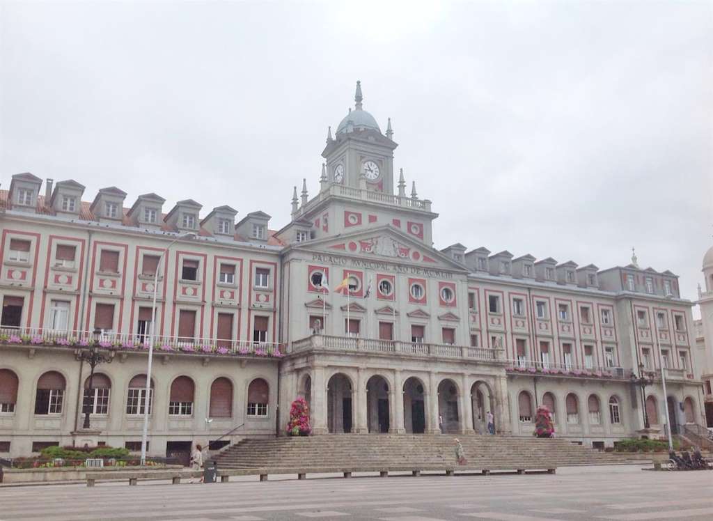 Edificio del Ayuntamiento en Ferrol