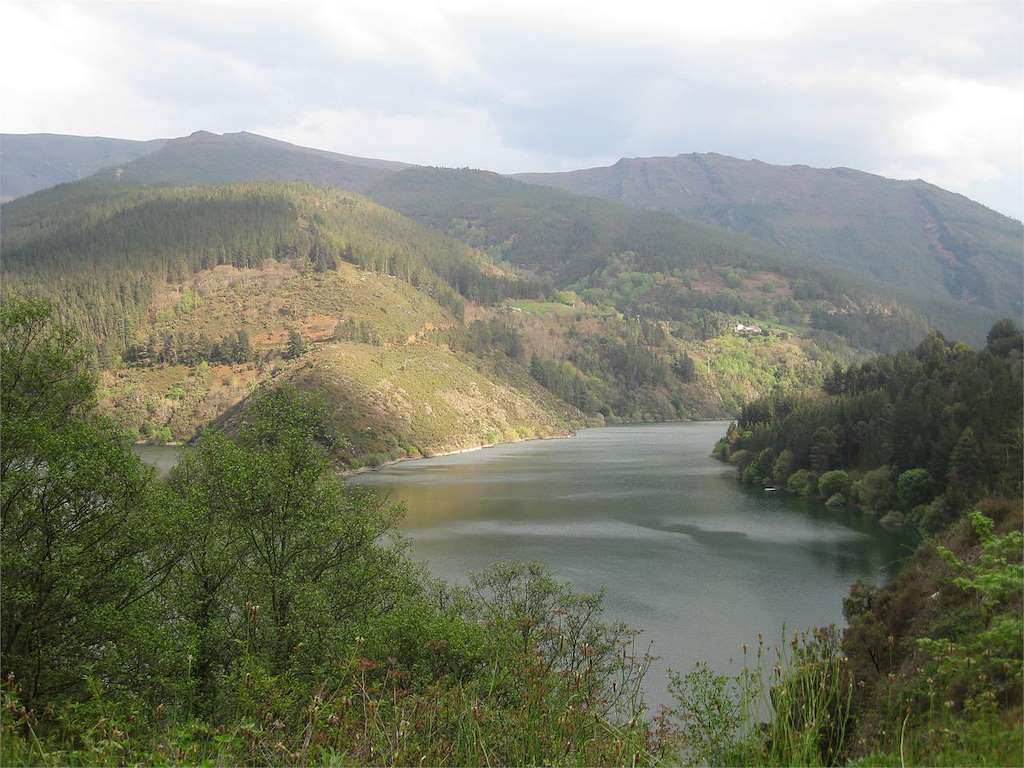 Embalse de Salime en Negueira de Muñiz