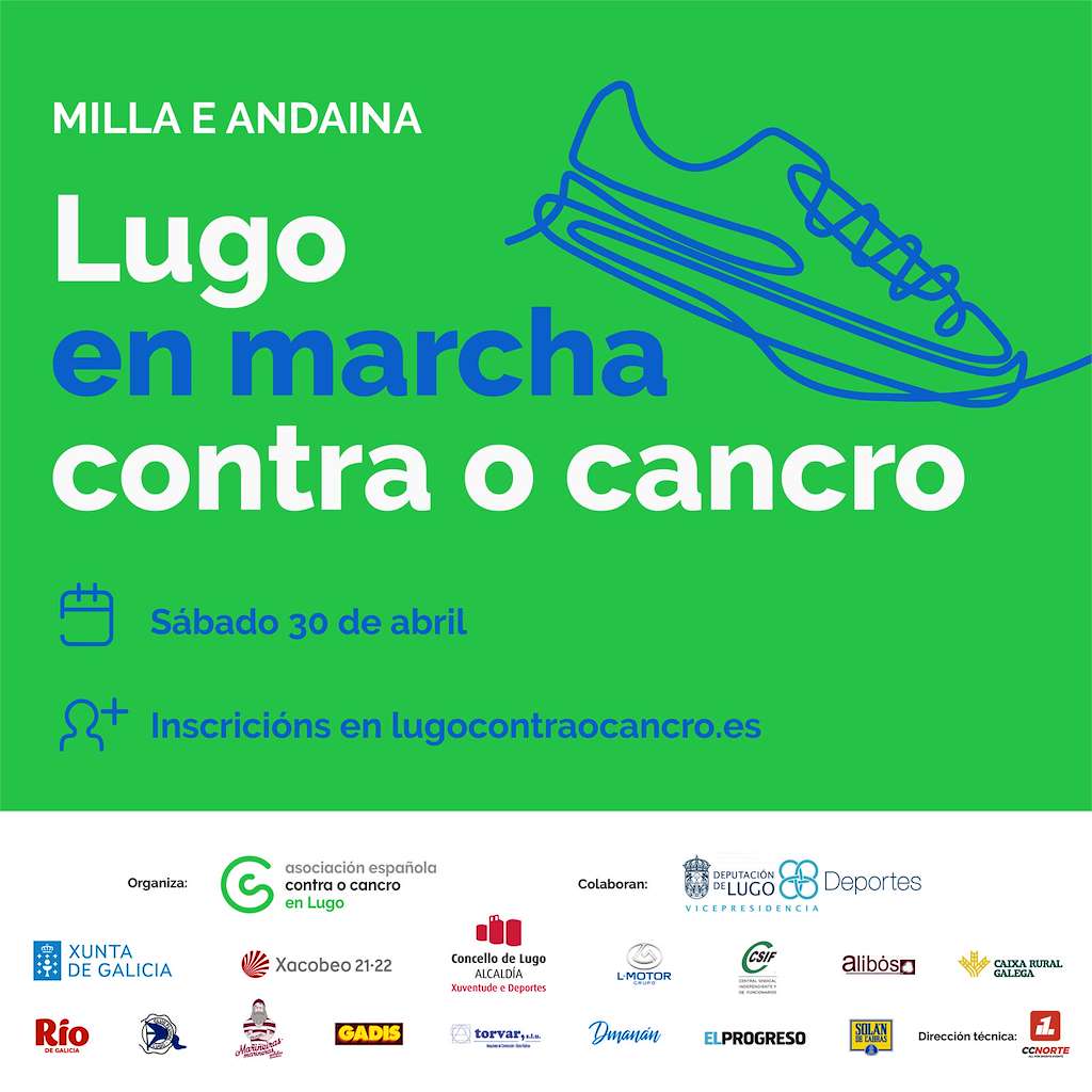 En Marcha Contra o Cancro - Andaina e Carreira en Lugo