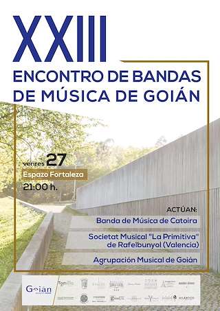 Fechas, información, programa, cartel, imágenes, mapa y ubicación de XXVI Encontro de Bandas de Música de Goián  en  Tomiño
