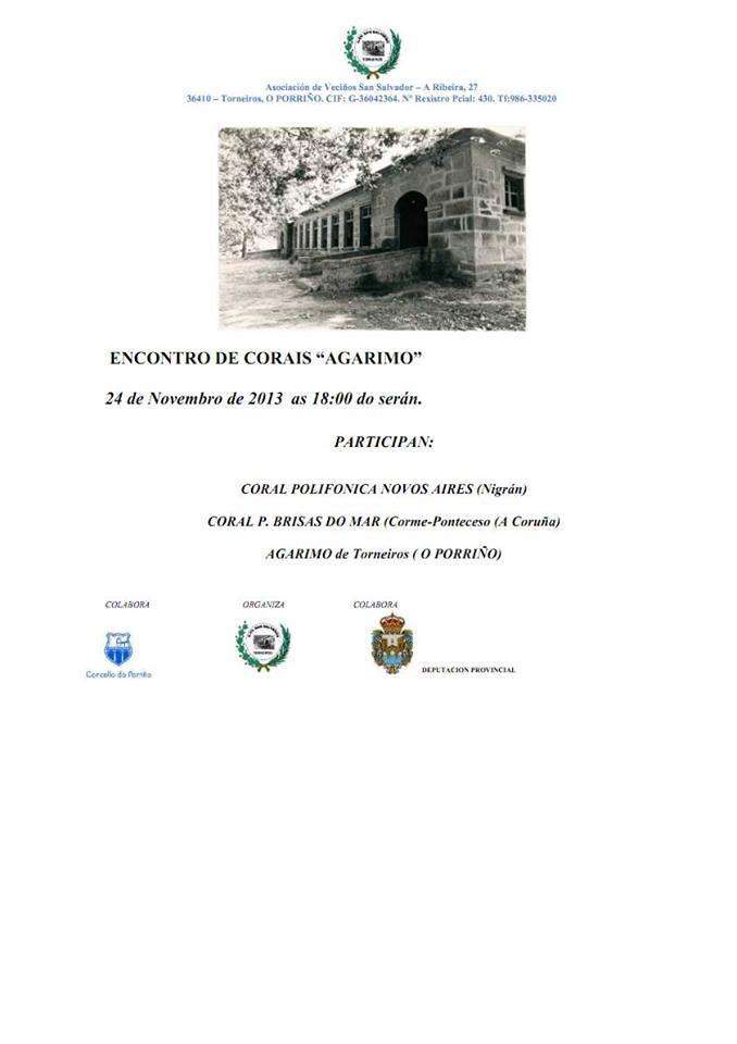 Encontro de Corais Agarimo en O Porriño