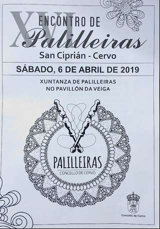 Fechas, información, programa, cartel, imágenes, mapa y ubicación de XVII Encontro de Palilleiras - Feira de Artesanía  en  Cervo