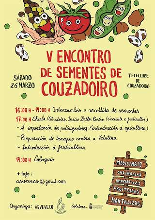 Fechas, información, programa, cartel, imágenes, mapa y ubicación de VII Encontro de Sementes de Couzadoiro  en  Ortigueira