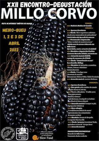 Fechas, información, programa, cartel, imágenes, mapa y ubicación de XXIV Encontro - Degustación do Millo Corvo  en  Bueu
