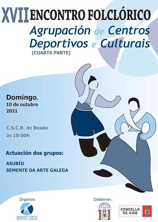 Fechas, información, programa, cartel, imágenes, mapa y ubicación de XX Encontro Folclórico de Beade  en  Vigo