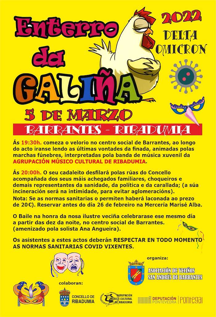 Enterro da Galiña de Barrantes en Ribadumia