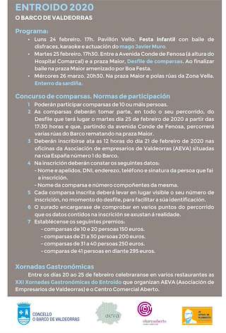 Entroido en O Barco de Valdeorras