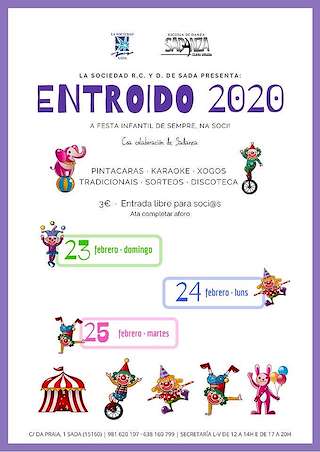 Entroido de la Sociedad Recreativa, Cultural y Deportiva en Sada