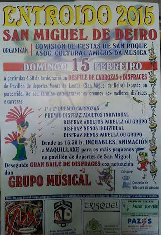 Entroido de San Miguel de Deiro en Vilanova de Arousa