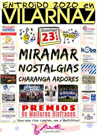Entroido de Vilarnaz en Coles