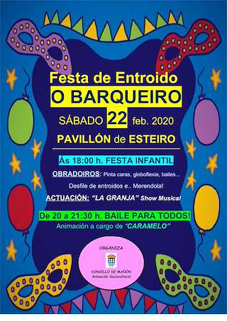 Entroido do Barqueiro en Mañón