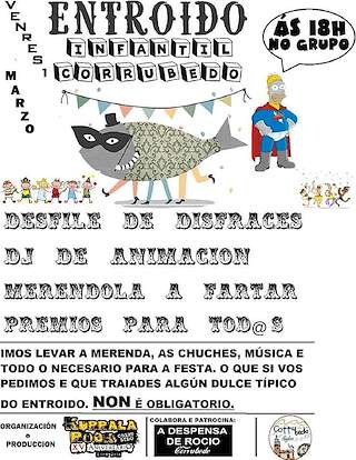 Entroido Infantil de Corrubedo  en Ribeira
