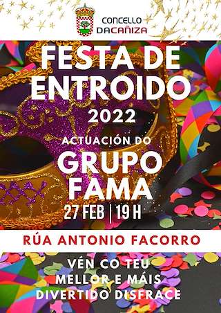 Fechas, información, programa, cartel, imágenes, mapa y ubicación de Entroido  en  A Cañiza