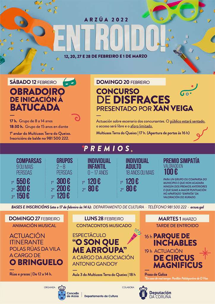 Entroido en Arzúa