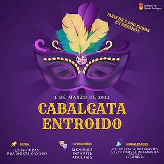Fechas, información, programa, cartel, imágenes, mapa y ubicación de Entroido  en  As Pontes de García Rodríguez