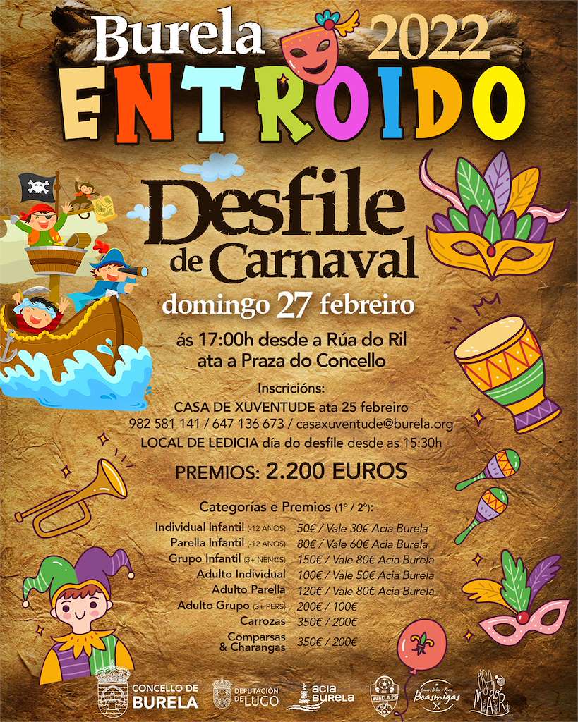 Entroido en Burela