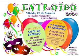 Fechas, información, programa, cartel, imágenes, mapa y ubicación de Entroido  en  Cerdido