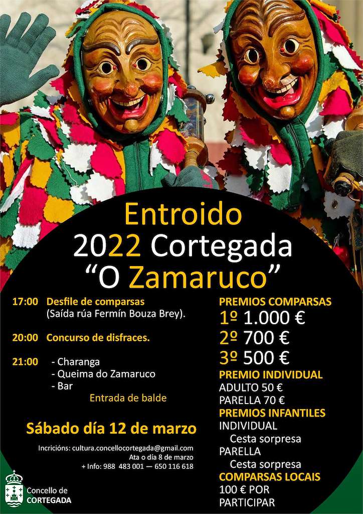 Entroido en Cortegada
