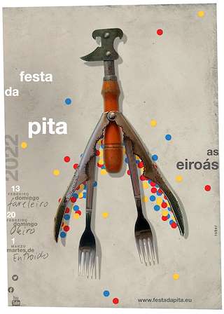 Fechas, información, programa, cartel, imágenes, mapa y ubicación de Entroido das Eiroás - Festa da Pita   en  Ourense