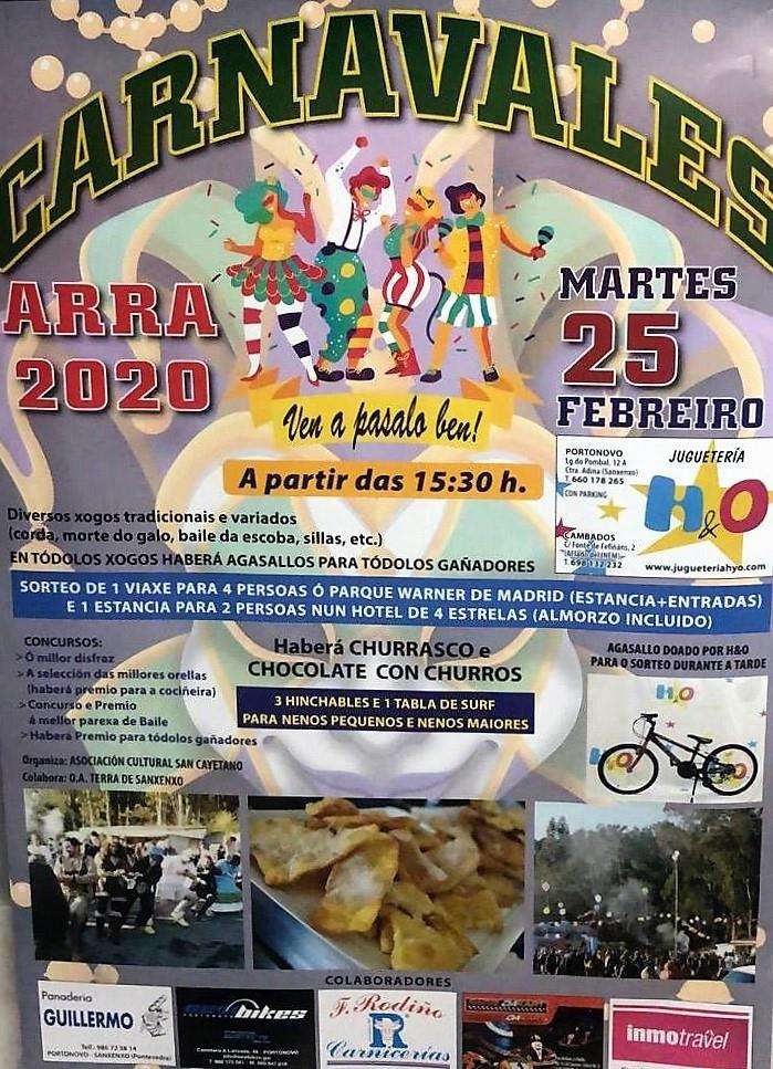 Entroido de Arra en Sanxenxo