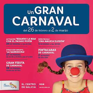Fechas, información, programa, cartel, imágenes, mapa y ubicación de Entroido de As Cancelas  en  Santiago de Compostela