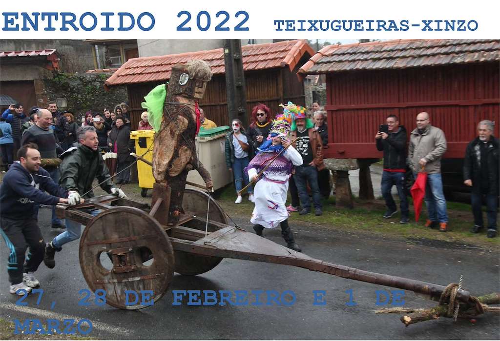 Entroido de As Teixugueiras-Xinzo en Cartelle