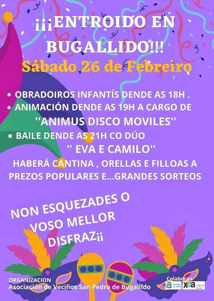Entroido de Bugallido en Ames
